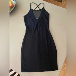 Black dress xs